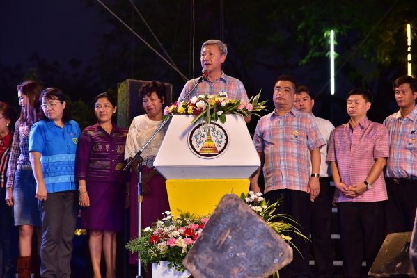 เปิดงานเทศกาลอาหารผลไม้และของดีจังหวัดนครปฐม 2561