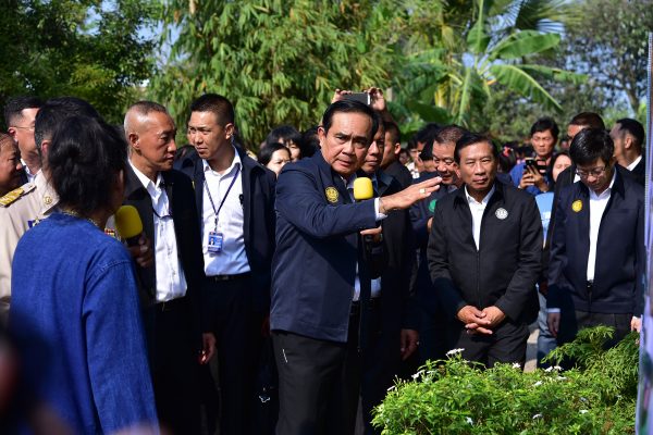 นายกรัฐมนตรี พร้อมด้วยคณะลงพื้นที่จังหวัดนครปฐม