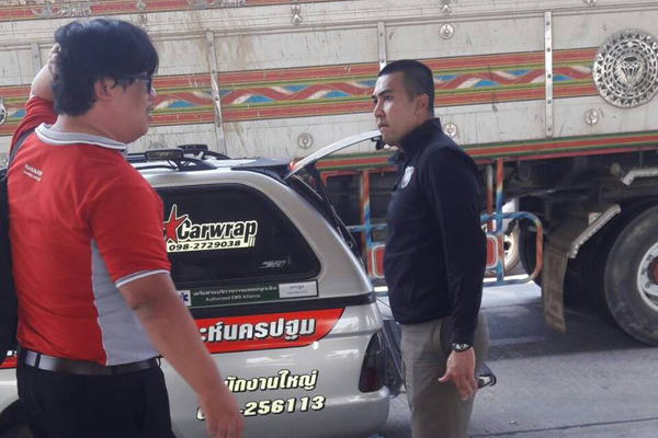 สืบศักดิ์ผันสืบ สารวัตรโจ้ ตำรวจท่องเที่ยว หวิดดับ