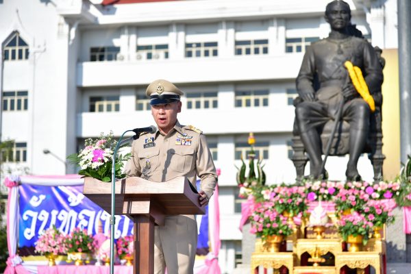 นครปฐมจัดพิธีถวายราชสักการะพระบาทสมเด็จพระจุลจอมเกล้าเจ้าอยู่หัว รัชกาลที่ 5 เนื่องในวันท้องถิ่นไทย