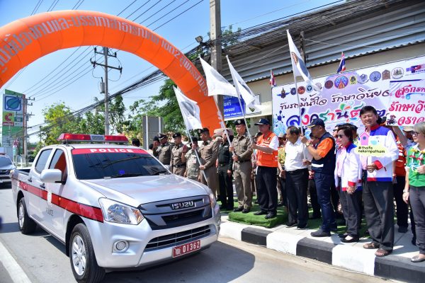 ป้องกันและลดอุบัติเหตุทางถนนช่วงเทศกาลสงกรานต์