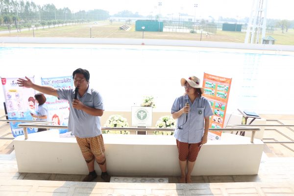 สำนักงานป้องกันควบคุมโรคที่ 5 จังหวัดราชบุรี จัดกิจกรรมรณรงค์ป้องกันเด็กจมน้ำ
