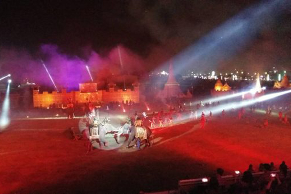 พิธีเปิดงานอนุสรณ์ดอนเจดีย์