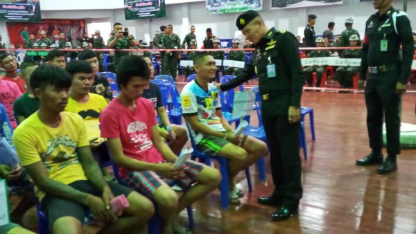 ผู้บัญชาการกองพลทหารราบที่ 9 รับทหารกองประจำการ ผลัดที่ 2 ประจำปี พ.ศ.2562