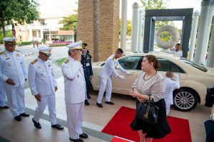 พระเจ้าวรวงศ์เธอ พระองค์เจ้าสิริภาจุฑาภรณ์ เสด็จเป็นประธานเปิดนิทรรศการศิลปะสืบสานพระราชปณิธาน 62