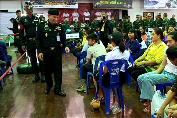 ผู้บัญชาการกองพลทหารราบที่ 9 รับทหารกองประจำการ ผลัดที่ 2 ประจำปี พ.ศ.2562