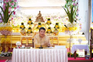 พช. ยึดหลัก บวร (บ้าน วัด ราชการ) ร่วมขับเคลื่อนงานพัฒนาชุมชน สร้างสังคมแห่งความสุข