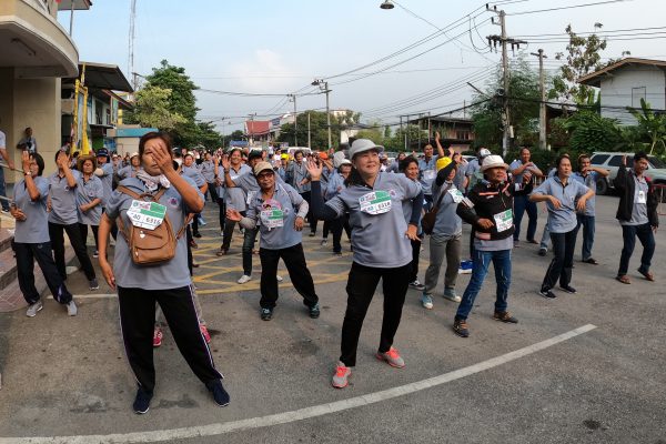 กิจกรรมรณรงค์ชุมชนปลอดยุง “วิ่งไล่ยุง”