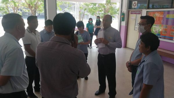 นครปฐม สาธารณสุขชื่นชมโรงเรียนดำเนินการป้องกันไข้หวัดใหญ่ สายพันธุ์ A และ B ในโรงเรียน ดูแลสุขภาพนักเรียนใกล้ชิด