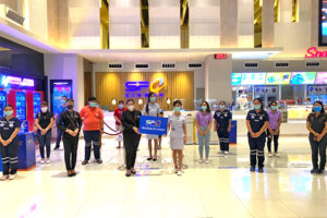 โรงภาพยนตร์ในเครือ เอส เอฟ สาขาเซ็นทรัลศาลายา จัดฉายภาพยนต์รอบพิเศษ ให้กับบุคลากรทางการแพทย์และสื่อมวลชน ปรับความพร้อมมาตรการด้านความปลอดภัย