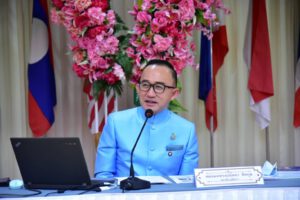 นครปฐม ม.ล.ปนัดดาฯ พบปะนักเรียนโรงเรียนมัธยมฐานบินกำแพงแสน บรรยายให้ความรู้ เรื่อง "ความเพียร ซื่อตรง เป็นสุภาพชน คือ นวัตกรรมเพื่อการสืบสาน รักษา และต่อยอด"