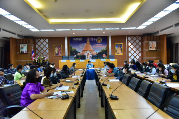 นครปฐมประชุมวางแนวทางจัดงานแสดงและจำหน่ายสินค้า GI สินค้าเกษตรอินทรีย์ และเกษตรปลอดภัย