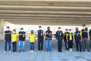 ศูนย์ตอบโต้ภัยพิบัติจังหวัดราชบุรี ร่วมกับ กอ.รมน.จ.ราชบุรี ซ้อมแผนเผชิญเหตุ ช่วยประชาชนที่ประสบภัยจากอุบัติเหตุ