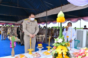 รัฐมนตรีว่าการกระทรวงแรงงาน เป็นประธานวางศิลาฤกษ์ การก่อสร้างอาคารสำนักงานจัดหางานจังหวัดนครปฐม แห่งใหม่